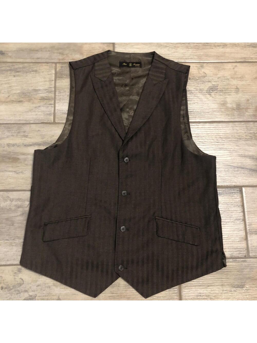 Phat Premium By Phat Farm Men’s XL Brown Vest